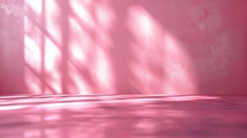 abstrait vide lisse lumière rose studio pièce photo