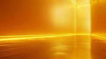 abstrait luxe or Jaune pente studio mur photo