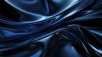abstrait lisse bleu avec noir vignette studio photo