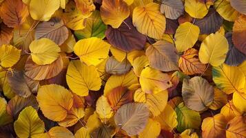 l'automne saison apporte brillant Jaune multi coloré photo