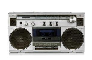portable ancien radio cassette enregistreur photo