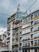 des rues et architecture de Belgrade, Serbie photo