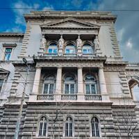 des rues et architecture de Belgrade, Serbie photo