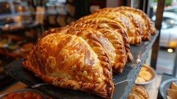 Empanadas - argentin frit Viande tartes photo