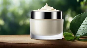 élégant infusé de vitamines hydratant crème pour du quotidien radiant soin de la peau photo