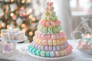 arc en ciel macaron la tour photo