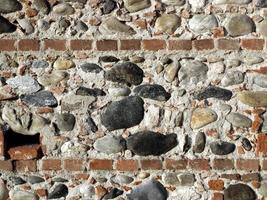 vieux mur de brique et pierre