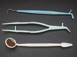 kit d'outils de dentiste photo