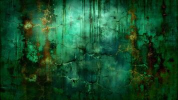 ancien vert grunge texture Contexte photo