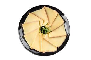 raclette fromage savoureux en mangeant cuisine apéritif repas nourriture casse-croûte sur le table copie espace nourriture Contexte photo