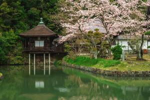 Japonais jardin de négoro ji temple dans iwade ville de Wakayama, Kansaï, Japon photo