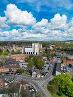 haute angle vue de historique Derby ville centre, Angleterre uni Royaume. avril le 26, 2024 photo