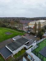 aérien vue de central bois de boreham Londres ville de Angleterre pendant nuageux et pluvieux jour, Angleterre Royaume-Uni. avril 4ème, 2024 photo