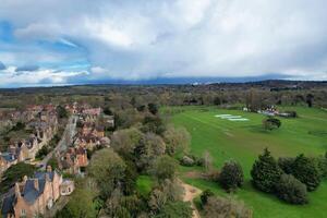 haute angle vue de Britanique historique ville de oxford, l'Oxfordshire, Angleterre uni Royaume. Mars 23, 2024 photo