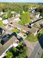 aérien vue de central nordampton ville de le Northamptonshire, Angleterre uni Royaume. octobre 25, 2023 photo