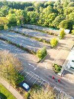 aérien vue de central nordampton ville de le Northamptonshire, Angleterre uni Royaume. octobre 25, 2023 photo