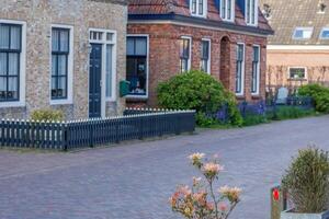 le village de nda sur ameland île dans le Pays-Bas photo