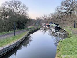 une vue de le shropshire syndicat canal à Whitchurch photo