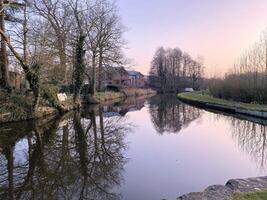 une vue de le shropshire syndicat canal à Whitchurch photo