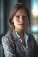 femme d'affaires dans Bureau portrait photo