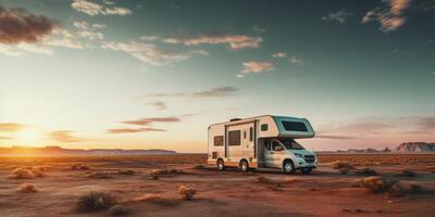 vacances Voyage dans camping-cars photo