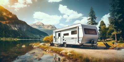 vacances Voyage dans camping-cars photo