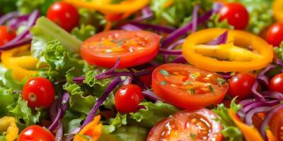 salade de légumes frais photo