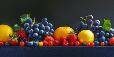 assorti des fruits et baies photo