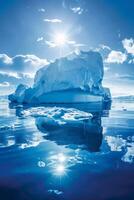 iceberg en antarctique photo