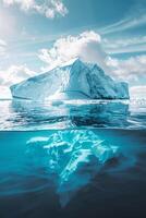 iceberg en antarctique photo