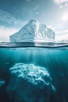 iceberg en antarctique photo