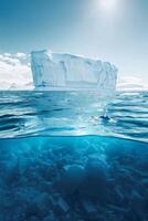 iceberg en antarctique photo