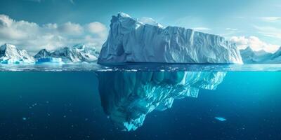 iceberg en antarctique photo