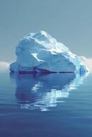 iceberg en antarctique photo