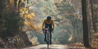 cyclistes avec professionnel courses des sports équipement équitation photo