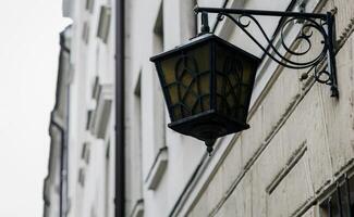 vieux rue lanterne photo