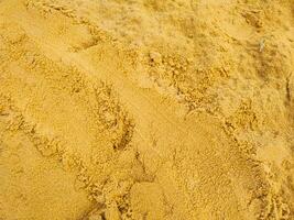 la photographie de plage le sable Contexte texture dans été photo