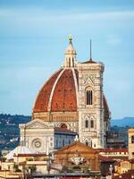 Florence, duomo Père Noël maria del fiore. photo