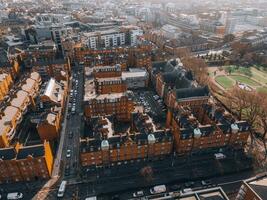 vues de Dublin, Irlande par drone photo