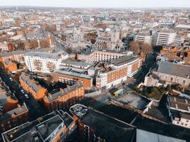 vues de Dublin, Irlande par drone photo