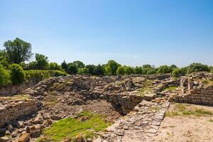 troy ancien ville dans canakkale turc. photo