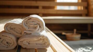 dans une addition à physique avantages le sauna sessions aussi fournir des employés avec mental clarté et une renforcer dans énergie les niveaux. photo