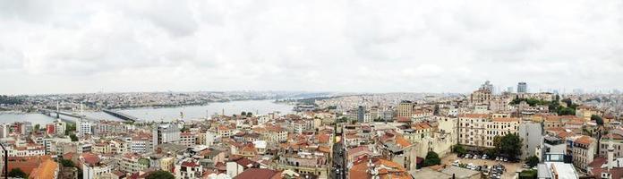 istanbul, turquie, 21 juin 2019 - vue aérienne des maisons et des bâtiments publics à istanbul, turquie. Istanbul est une grande ville de Turquie avec plus de 15 millions de citoyens. photo