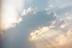 nuages dans le ciel photo