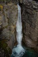 johnston canyon, plus haut chutes, Canada. photo