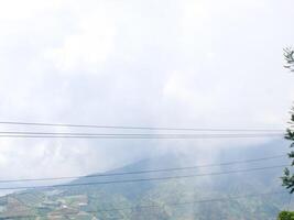 vue de monter dieng de le Haut photo