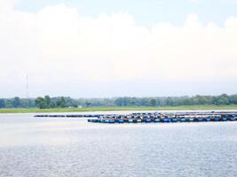 indonésien Lac scape à été photo