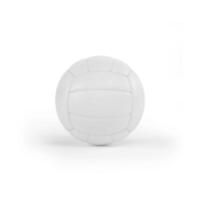 volley-ball Balle sur blanc Contexte photo