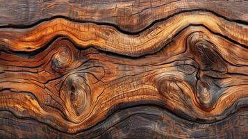 abstrait vieux bois texture dans chaud lumière photo