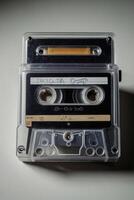 une cassette pour la musique ou thème rétro projets photo